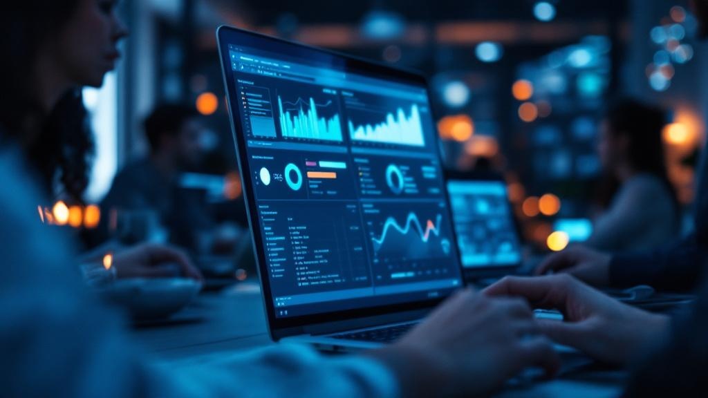 Equipo trabajando con herramientas de inteligencia artificial